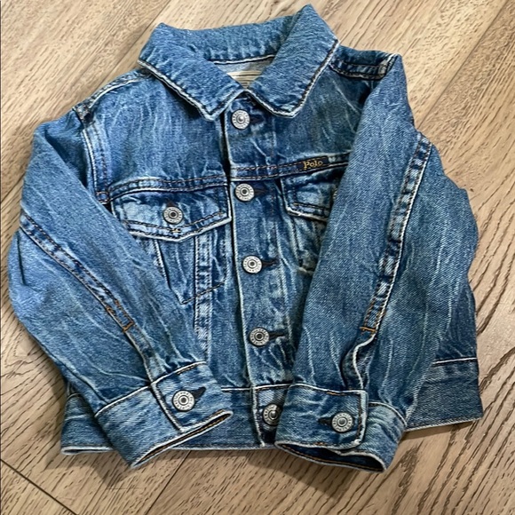 Polo by Ralph Lauren Kids Blue Denim Jacket - Picture 1 of 5